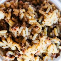 Dirty Rice · Our Louisiana-inspired Dirty Rice is a recipe flavored with house-made sausage and Cajun sea...