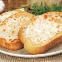 Garlic Bread With Cheese · Oven-baked bread, brushed with a buttery Garlic Sauce and sprinkled with a blend of spices M...