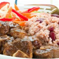 Oxtail Stew · Serves up to 20 people. No sides included