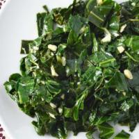 Collard Greens With Spinach · Vegetarian.