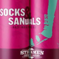 4-Pack  Socks & Sandals · 4-pack 16oz cans. Price includes 40 cent can deposit.
Hazy IPA