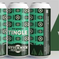 4-Pack The Greater Tingle · 4-pack 16oz cans - Spruce Tip IPA. Price includes 40 cent can deposit. 

ABV 6.3% IBU 43