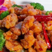 General Tso'S Chicken Combo Platter · Spicy. Served with variety of fried rice or white rice and egg roll of your choice.