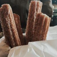 Mexican Churros · Fried dough pastry.
