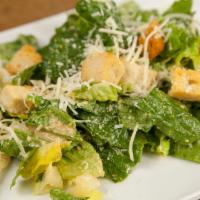 Classic Caesar Small · Romaine lettuce with garlic croutons and Parmesan cheese in classic caesar dressing.
