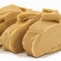 Peanut Butter Fudge (1/2 Lb), (Item: 4346) · Perfectly creamy and sweet with the flavor of fresh roasted peanuts.