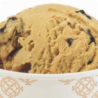 Cappuccino Chocolate Chip Ice Cream (Item #63065) · A rich espresso flavored ice cream with chocolate chunks.