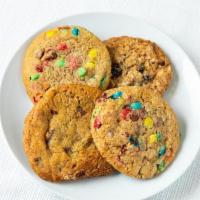 Cookie Assortment · Choose from: chocolate chip, white chocolate macadamia or sugar