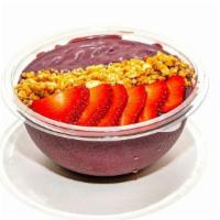Mixed Berry Acai Bowl (Antioxidants) · Base: acai, strawberries, almond milk.

Toppings: blueberries, strawberries, hemp granola.

...