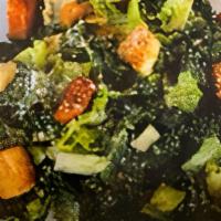 Abc Caesar Salad · Chopped Romaine And Kale, Grated Parmesan, Croutons, With Caesar Dressing