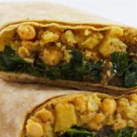 Roti Vegetarian · Soft and light texture roti skin with a flavorful yellow split pea filling, stuffed with Cha...