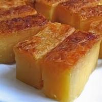 Cassava (Yuca) & Coconut Pone · Cassava Pone is a rich, dense pudding made with sweet cassava, pumpkin and coconut. If you'v...