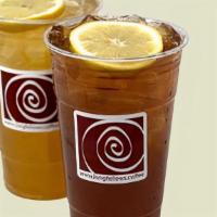 Iced Tea Lemonade · A refreshing blend of our own lemonade and fresh brewed iced tea. You can chose the traditio...
