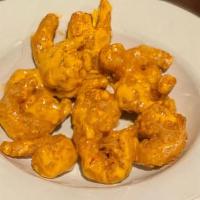 Bang Bang Shrimp · Deep fried shrimp tossed in bang bang sauce or S21 buffalo sauce