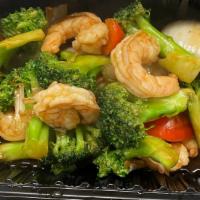 Shrimps With Broccoli · 