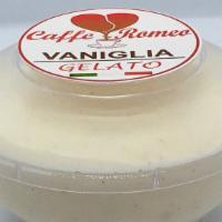 Vanilla Gelato  · (Small) 6.5oz  (180gr) 
- VANILLA PURISSIMA -  
(AMERICAN STYLE VANILLA WITH SPECKS)

Bourbo...