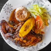 Jerk Chicken · A mixture of herbs spices and seasonings.