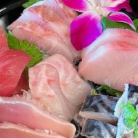 Sashimi Plate · 12 pieces chef's finest selection of sashimi.