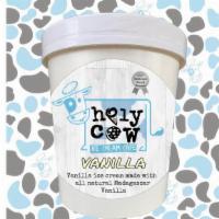 Vanilla 16 Oz. Pint · Classic creamy Vanilla ice cream made with all natural Vanilla