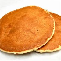 Pancake (2 Pieces) · 2 slices of fluffy white pancakes. Includes 2 packs of syrup.