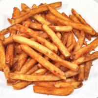 Seasoned Fries · Crispy golden seasoned fries. The perfect addition to any meal.