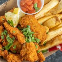 Fried Oyster Basket · True Chesapeake Skinny Dipper oysters breaded and fried crispy. Served with cocktail sauce, ...
