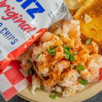 Shrimp Salad Sandwich · Baltimore's Best shrimp salad with lettuce and tomato on a toasted potato roll served with U...