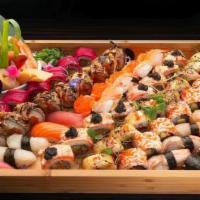 Sushi Special For 2 · 22 pcs & tuna, rainbow & shrimp tempura roll.