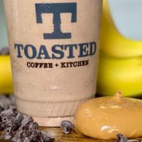 The Elvis · Bananas, peanut butter, chocolate, and milk.