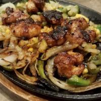 Lunch Fajitas · Seasoned and grilled veggies, chicken, skirt steak (cooked to order), shrimp, or fish. Serve...