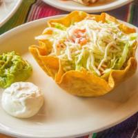 Taco Salad · Fresh lettuce topped with 