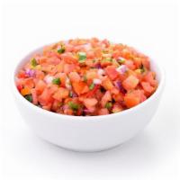 Salsa Large Side · Handmade salsas prepared from scratch.