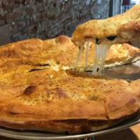 Family Cyo Calzone · Start with mozzarella and ricotta cheese and then choose up to 4 toppings for free to person...