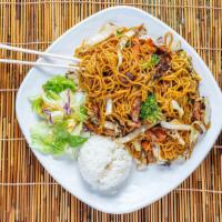 Chicken Yakisoba · 