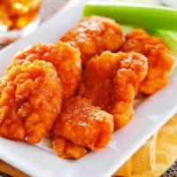 Boneless Mild Chicken Wings · Boneless! Fresh batch of wings tossed in chef's mild sauce.