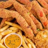 Fried Snow Crab · 2 Snow Crab Cluster Serve with 1 side
