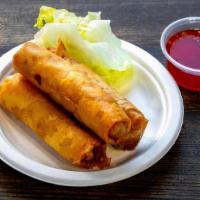 Spring Roll · cabbage, carrot, celery, glass noodle, sweet Thai chili sauce