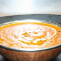 Dal Makhani  · Black lentils slowly simmered and flavored with tomatoes & ginger. (We also have Yellow Dal ...