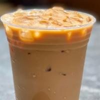 Iced Chai Tea Latte (16 Oz) · Chai Tea with milk.