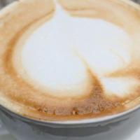 Iced White Mocha (16 Oz) · Double espresso with white chocolate milk.