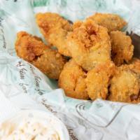 Fried Oyster Basket · Served with a side of your choice, fries, onion rings, sweet potato fries, potato, or corn o...
