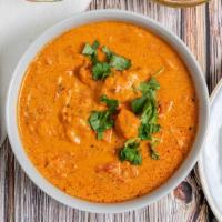 Butter Chicken Curry · Butter Chicken Curry 24oz. Chicken breast cooked in tomato, cream, butter, and select spices...