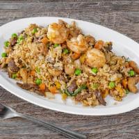 Yakimeshi · Fried rice with your choice of meat.