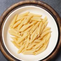 Penne Pasta, The Creator · Fresh penne with your choice of sauce and toppings!