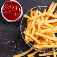 French Fries · With house ketchup.