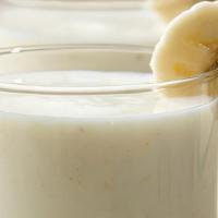 White Wave Smoothie · Skim milk, homemade yogurt, banana, *mango, whey protein, almonds.
