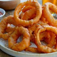 Onion Rings (6 Pcs) · Giant Onion Rings Served With Real Marinara Sauce.