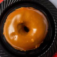 Maple Iced · The maple taste of Vermont in a donut.