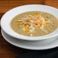 Today'S Featured Soup · House-made, selection changes daily (see list)

MONDAY 
TORTILLA

TUESDAY
CREAMY CHICKEN & N...