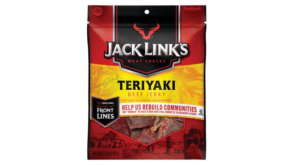 Jack Link'S Beef Jerky, Teriyaki · 3.25 Oz